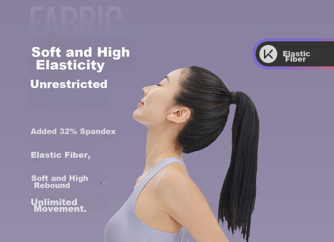 Keep Women's Sports Bra with Beautiful Back Design, Medium Firmness Yoga Bra, Quick-Dry Pilates Vest, Push-Up Anti-Shock Fitness Training Wear 9