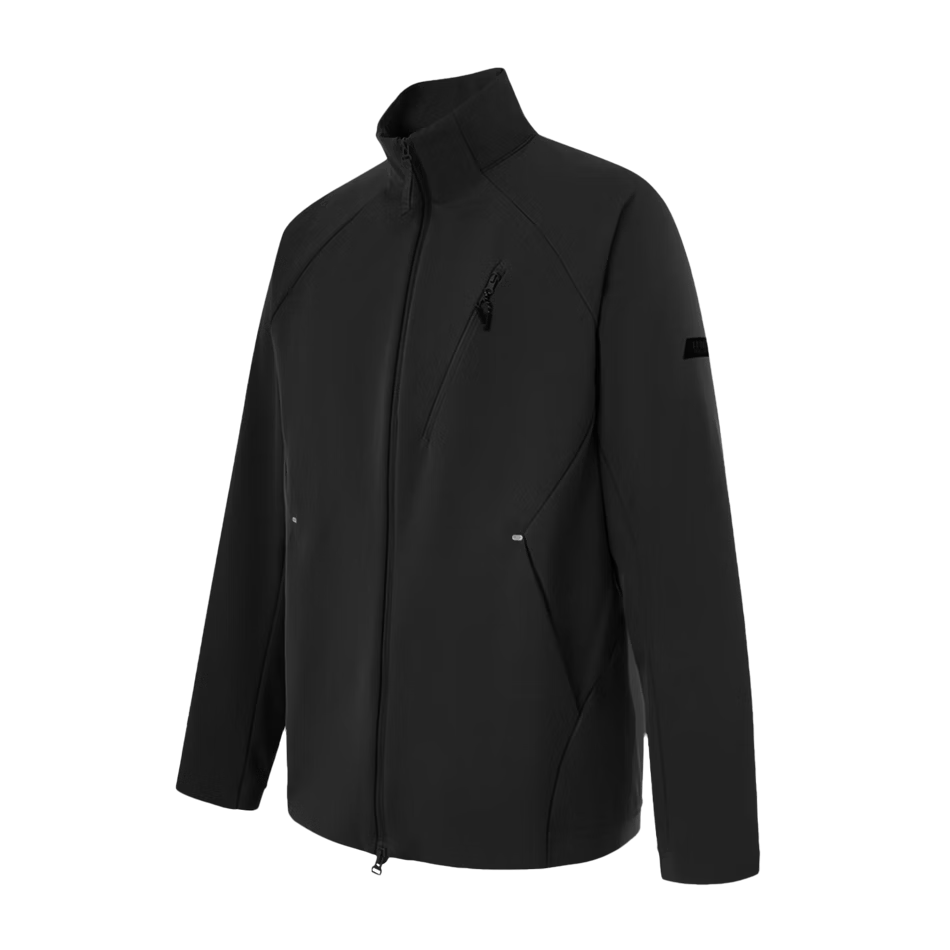 Adidas Men's Down Jacket Stand Collar Duck Down Windproof Warm Trendy Sports Outerwear Legendary Ink Blue/Black XL
