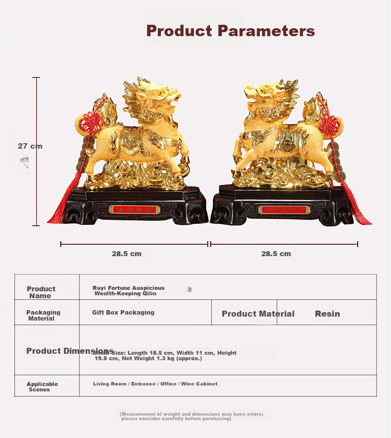 Lizhi Yuan Wealth-Attracting Qilin Figurine Ornament Office Desktop Decoration Living Room Cashier Desk Lucky Charm 3
