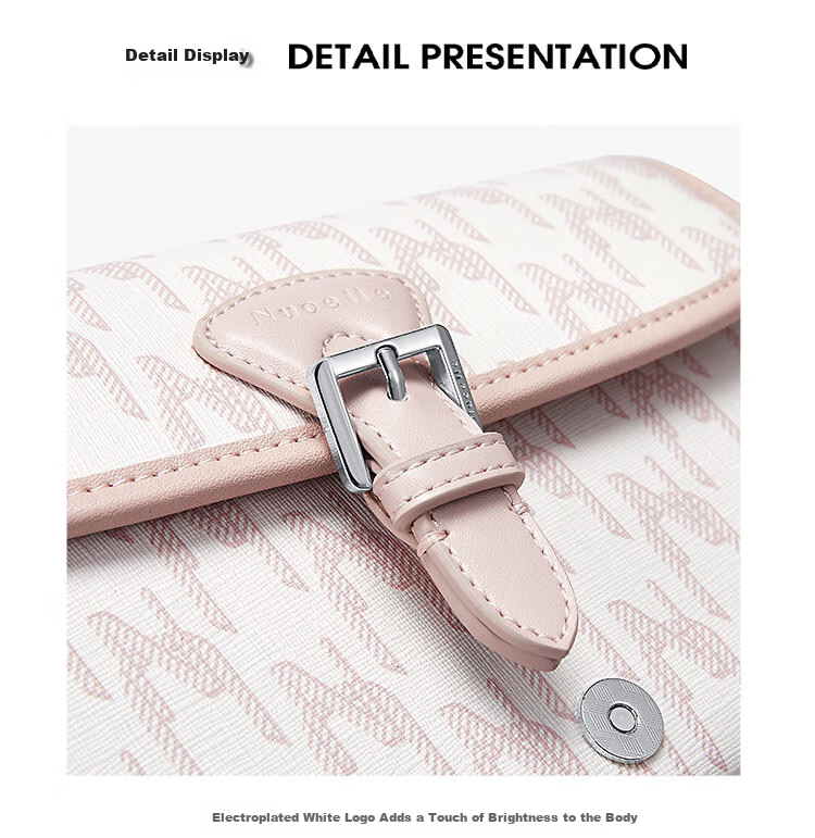 NUCELLE Women's Handbag, 2026 New Light Luxury Niche Small Square Bag, Commuter Shoulder Crossbody Ladies Purse, Birthday Gift for Wome 18