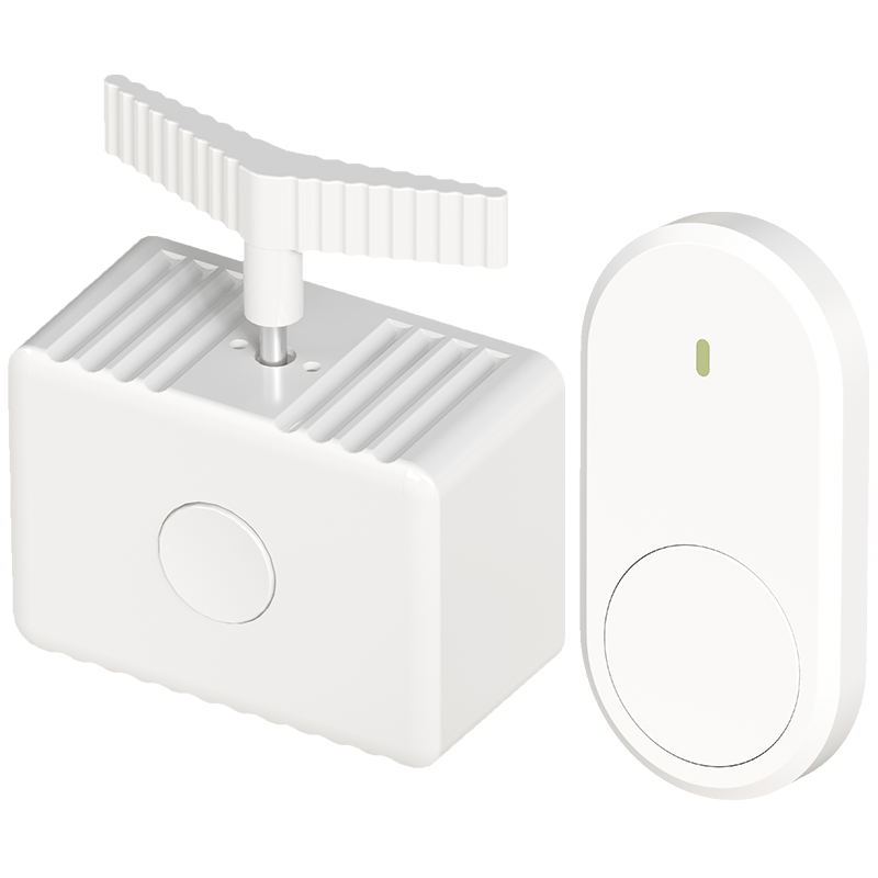 CHIGO Remote Control Smart Light Switch for Lazy Users, Wireless, Wall-Penetrating, 1 Host + 1 Remote, White
