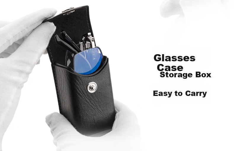 VGO Reading Glasses for Men And Women, Fashionable Ultra-Light High-Definition Anti-Blue Light Glasses for Elderly, Model 506 Black Gun Color, 300 Degrees 3