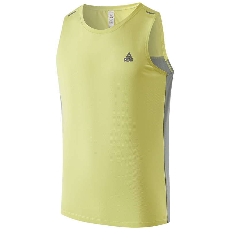 Peak Men's Sports Vest Summer Quick-Dry Breathable Base Layer Trendy Outdoor Sleeveless Running Vest DF662121
