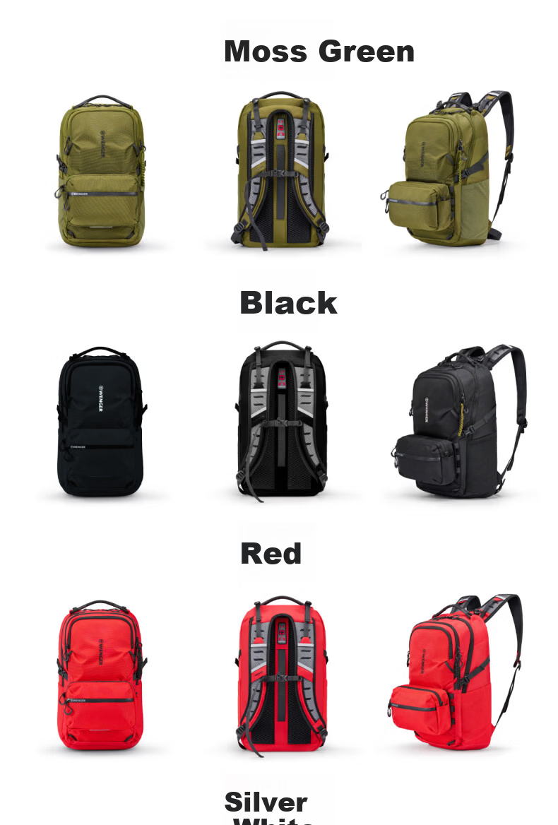 Weigo Waterproof Large Capacity Lightweight Backpack for Travel, Hiking, Outdoor, Commuting, Unisex 19