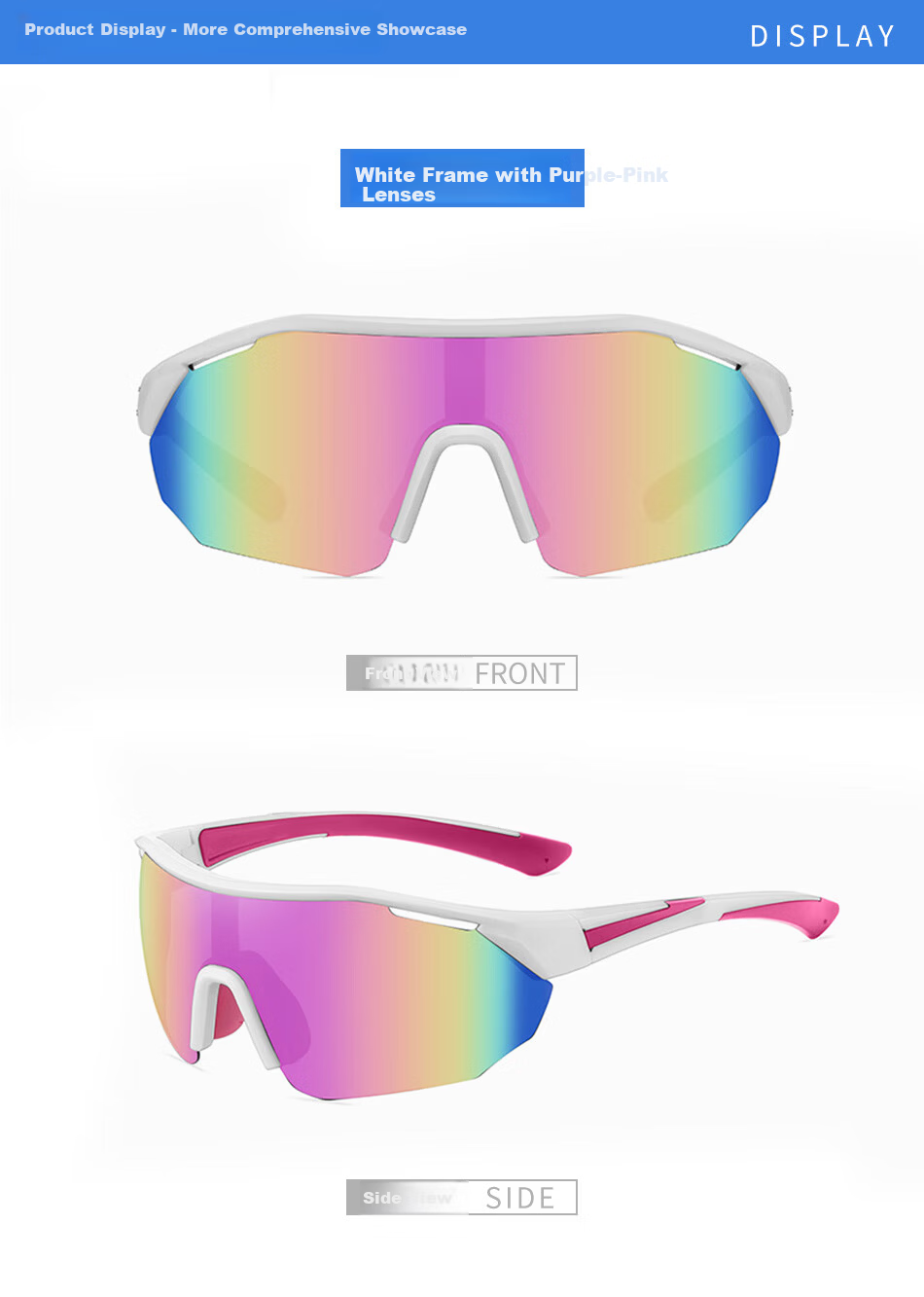 DRATRA Summer HD Polarized Sunglasses Men Outdoor Sports Cycling Fishing Driving Fashion Trendy Eyewear 6