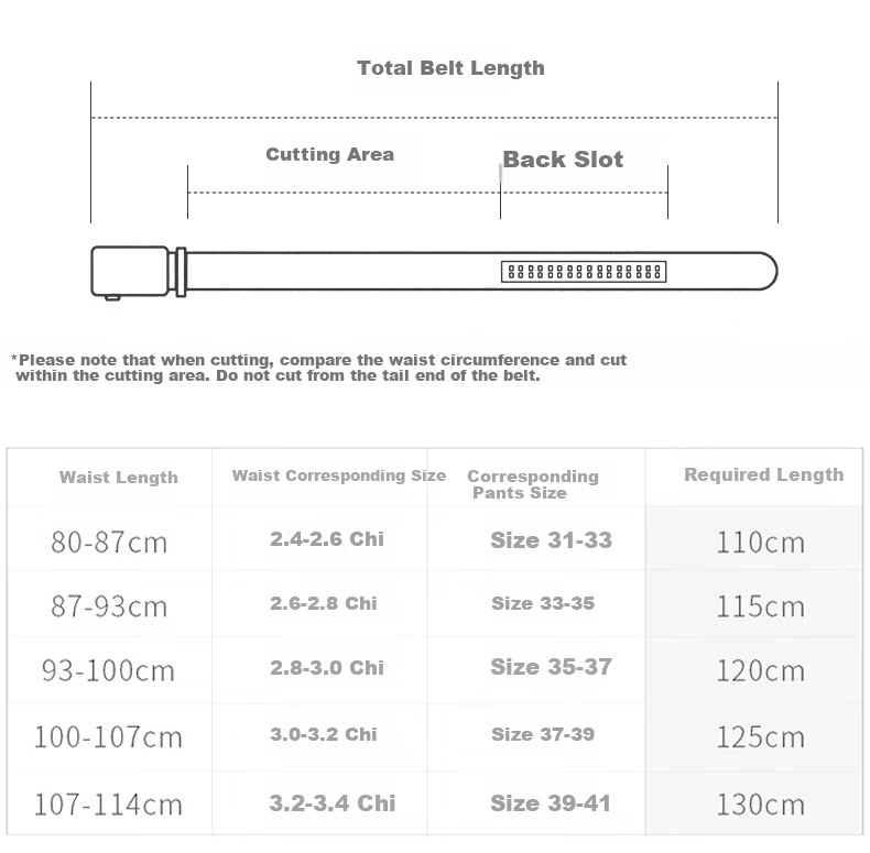 POLOMEISDO Men's Genuine Leather Belt Fashion Waistband Gift Box Birthday Present for Boyfriend Husband Father Practical 7