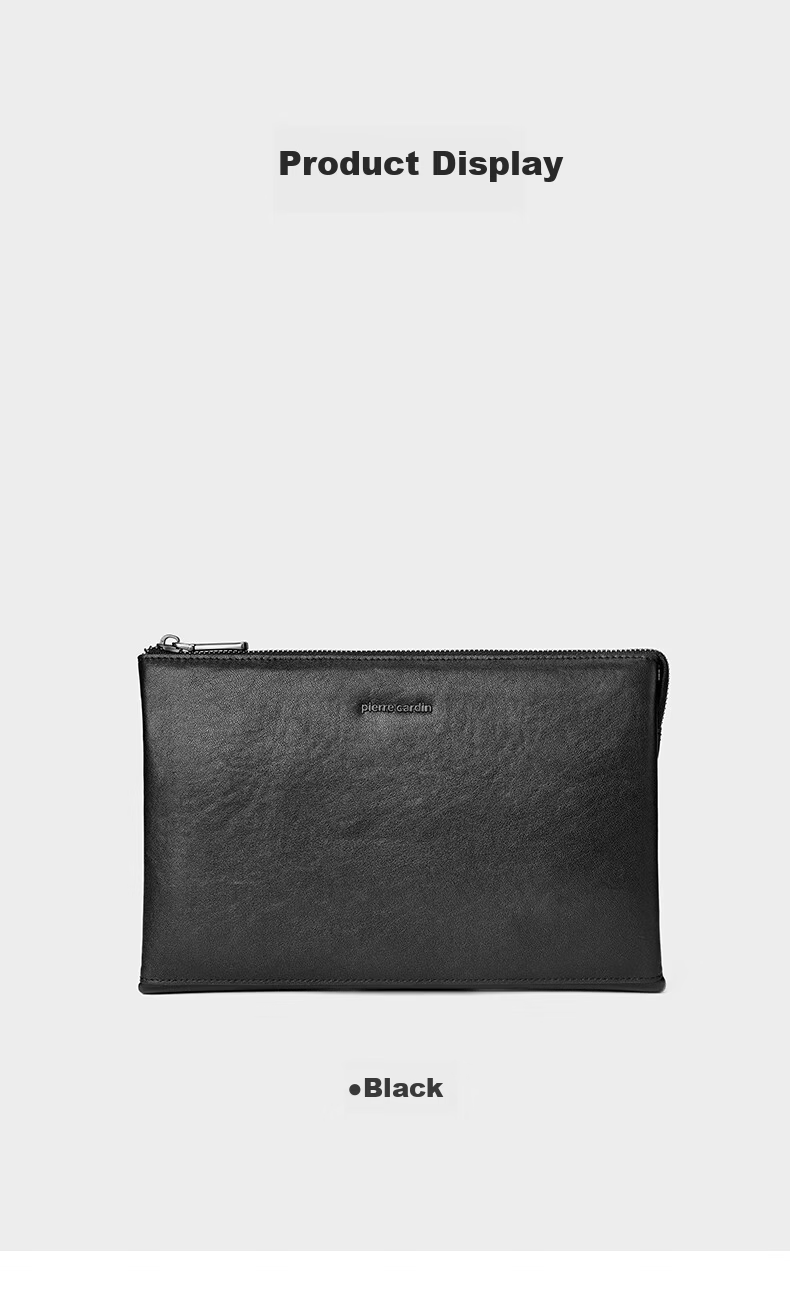 Pierre Cardin Multifunctional Large Capacity Clutch Fashion Envelope Phone Bag 9