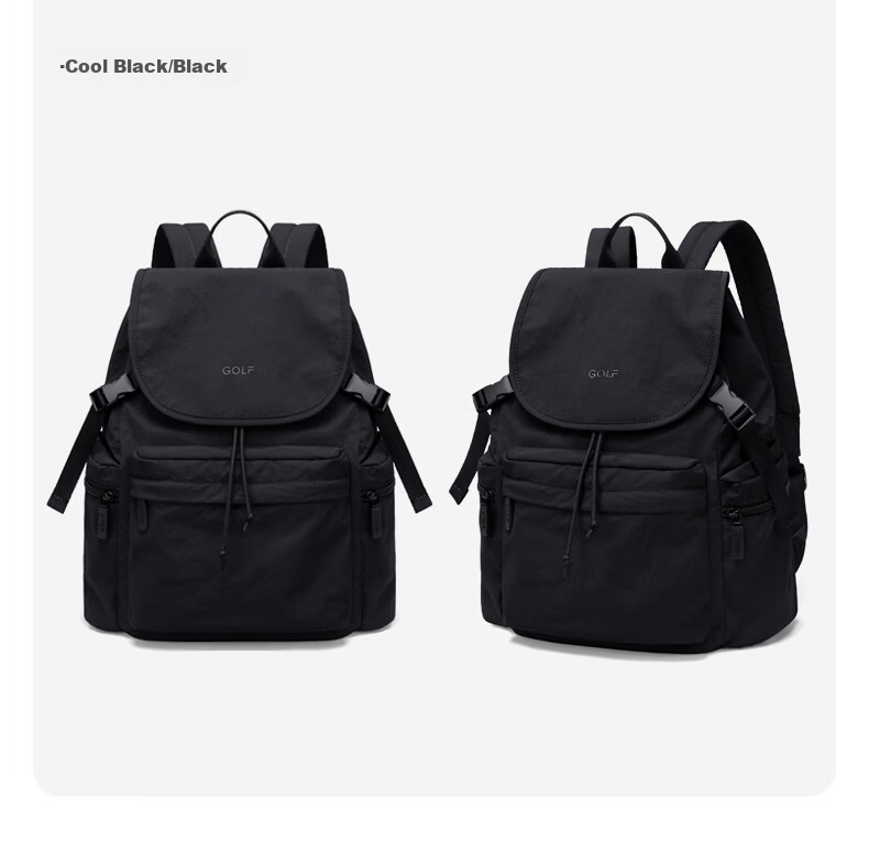 GOLF Women's Outdoor Lightweight Backpack 15-inch Laptop Bag Student School Bag Water-Resistant Travel Backpack 22