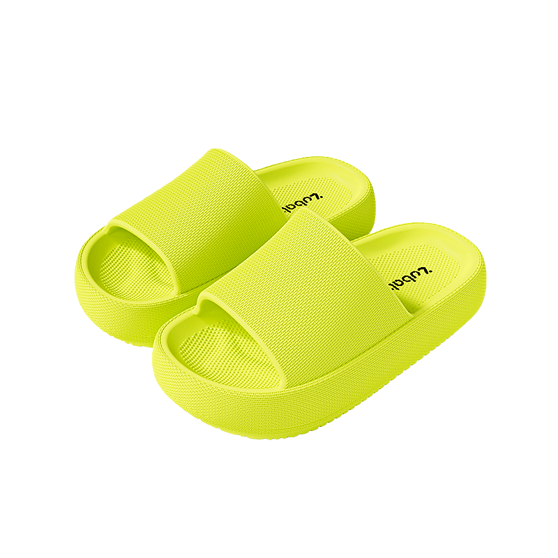 Pig Daddy Kids Slippers Boys Summer Indoor Bath Non-Slip Girls JD Self-Operated 6-12 Years Old Large Children Green Size 17