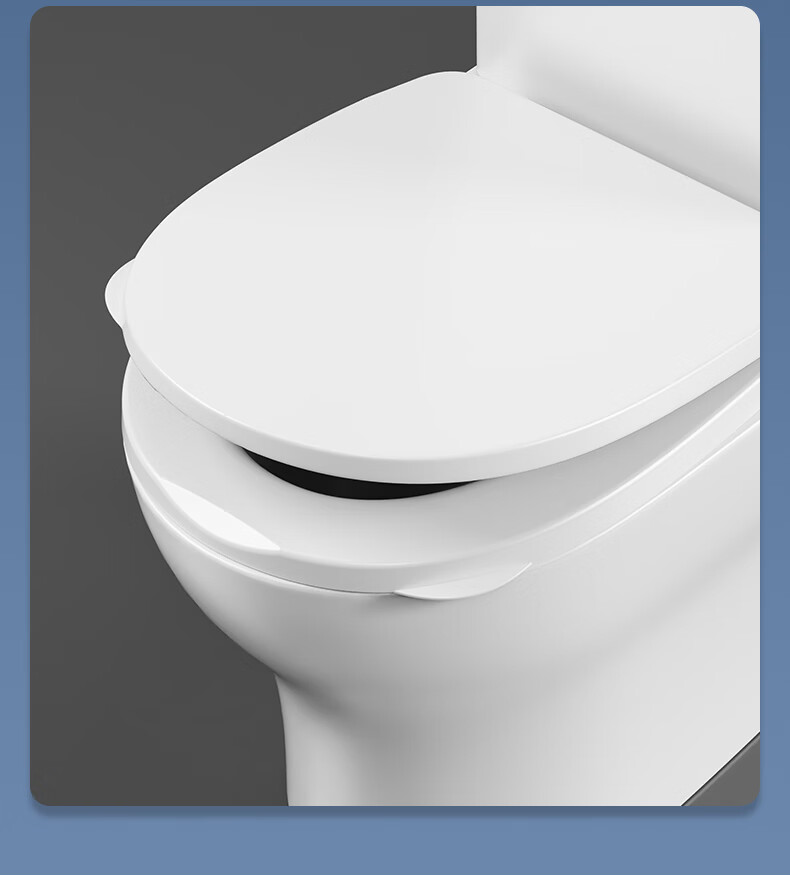 BSITN Universal U-Shaped Toilet Seat with Handle, Thickened Replacement Cushion for Old-Style Home Toilet BP063 14