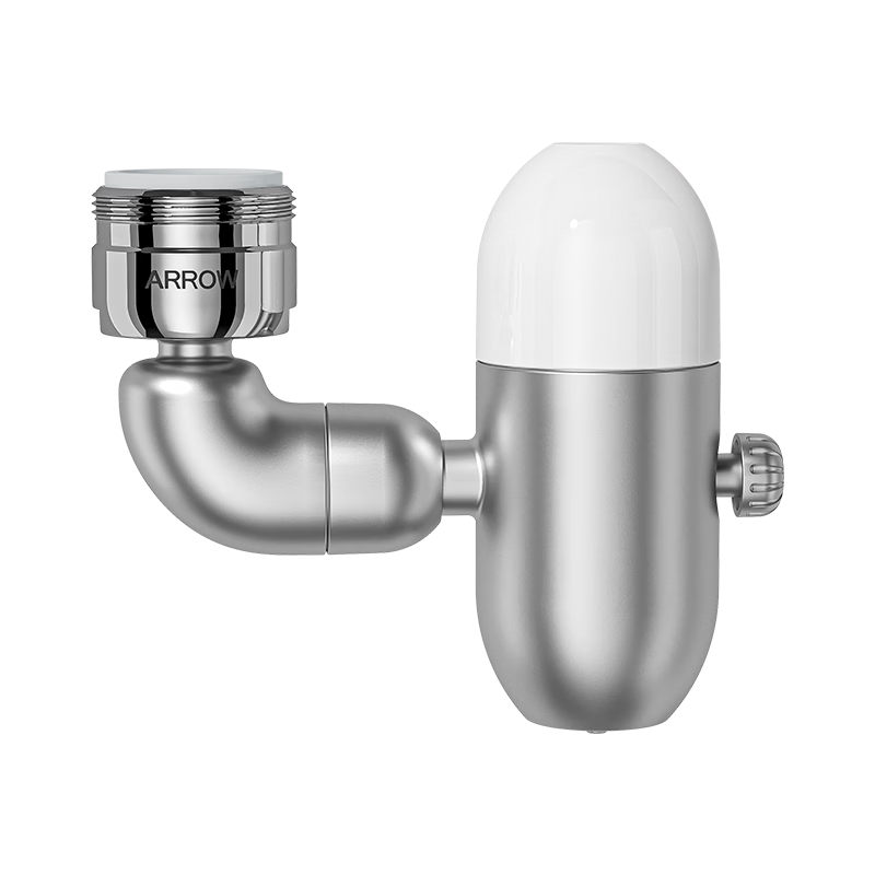 ARROW Mechanical Arm Faucet Aerator Universal Rotation Four Water Outlet Modes Extender Splash-Proof Head AE59130CP