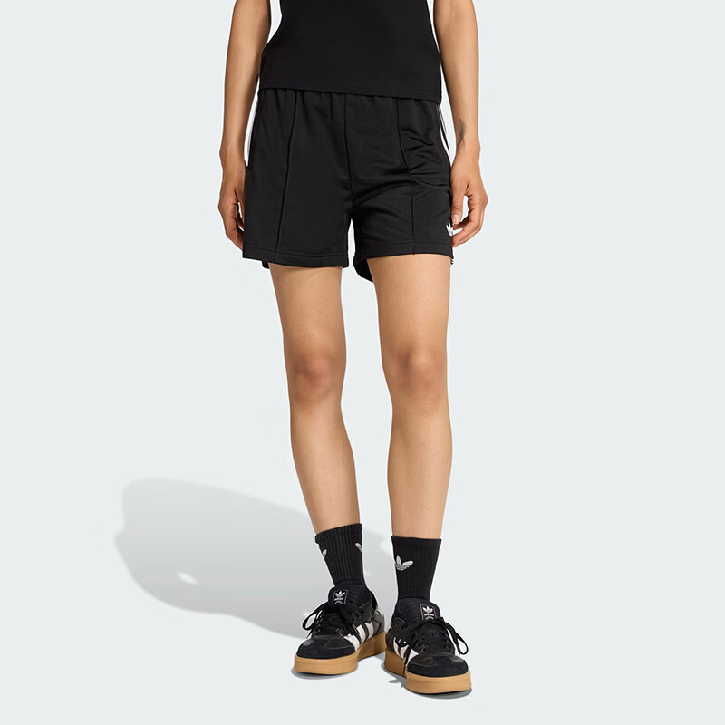 Adidas Originals Women's FB SHORT Knit Shorts KD5569 Black L 2