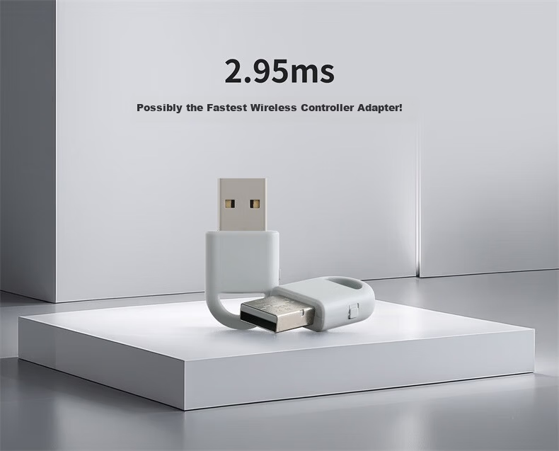GuliKit Wukong 2 Controller Adapter Bluetooth Receiver Low Latency Wireless Multi-Platform Converter Compatible with Xbox/PS4/PS5 Elite/Switch Pro 2 Controller 2