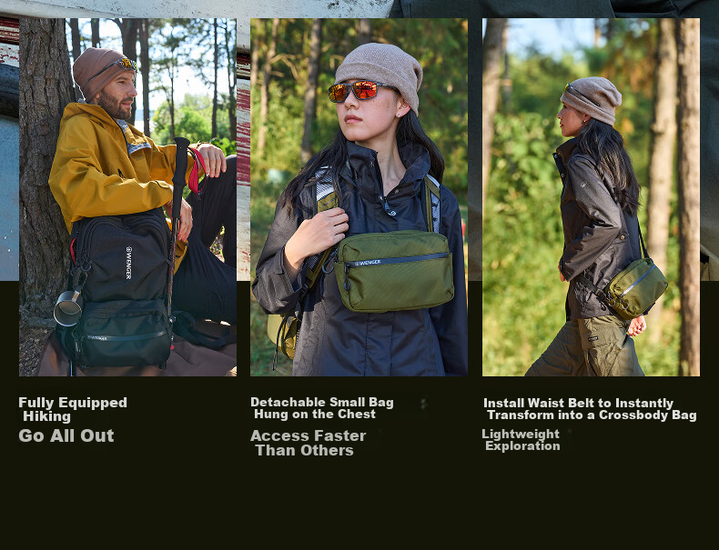 Weigo Waterproof Large Capacity Lightweight Backpack for Travel, Hiking, Outdoor, Commuting, Unisex 8