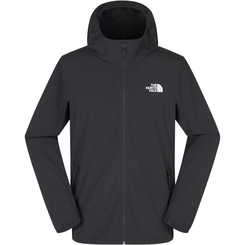 The North Face Lightweight Windbreaker for Men, Sun Protection Clothing, Outdoor Casual Sports Lightweight Skin Coat, 87VY KX7 XL