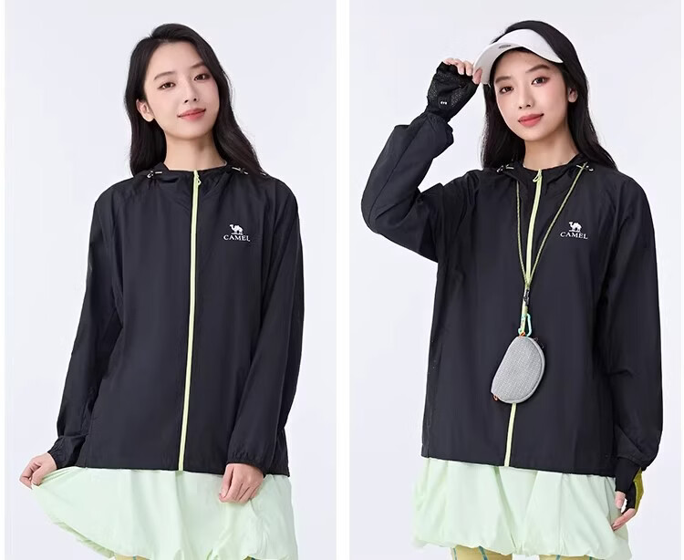 CAMEL Xiaoqing Shield Sunscreen Jacket Outdoor Sports Casual 2026 Spring Summer New Trendy Versatile Jacket Unisex G003 15