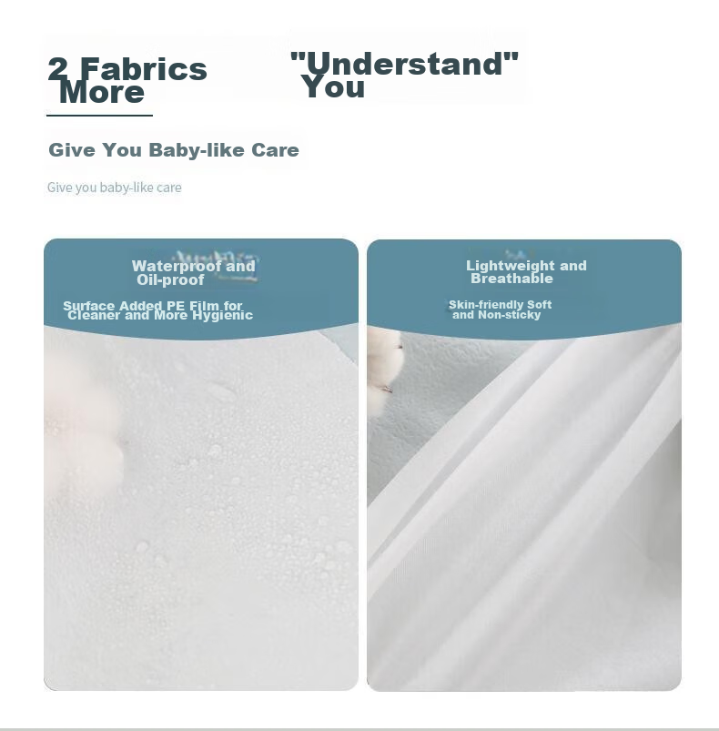 JAJALIN Disposable Bed Sheet for Beauty Salon, 80*180cm White Single Bed Mat for Massage And Foot Bath, Non-Woven Fabric with Holes, 100 Pieces 3