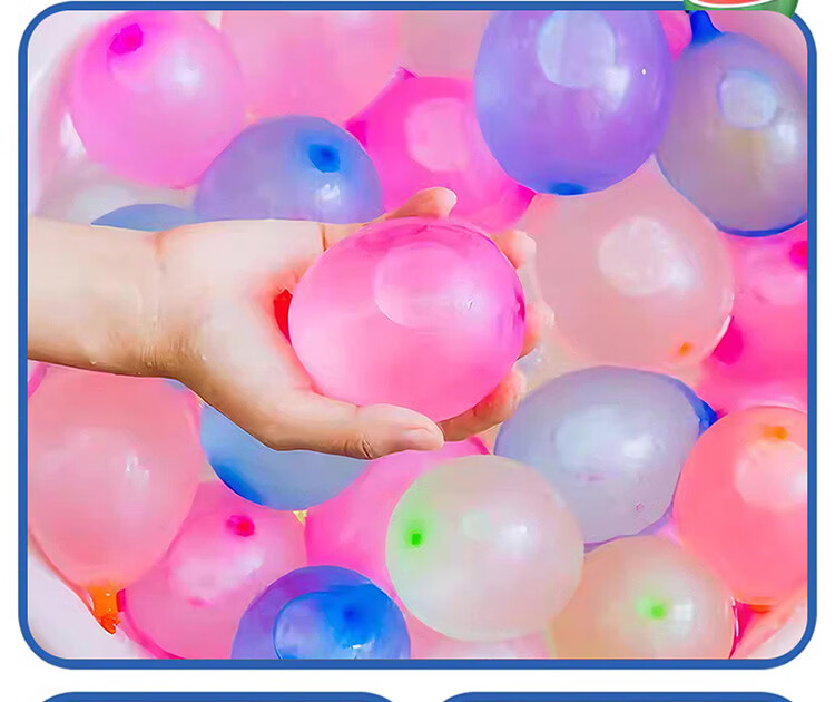 Extreme Space Water Balloons Quick Fill Water Balloons Kids Water Fight Toy Small Water Bullets Pool Party Fun Props 111 Pieces 7