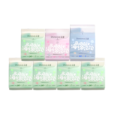 Dovei Huang Zitao Sanitary Pads Sponge Bao Bao Series Day and Night Combo 7 Packs 51 Pieces JD Self-operated