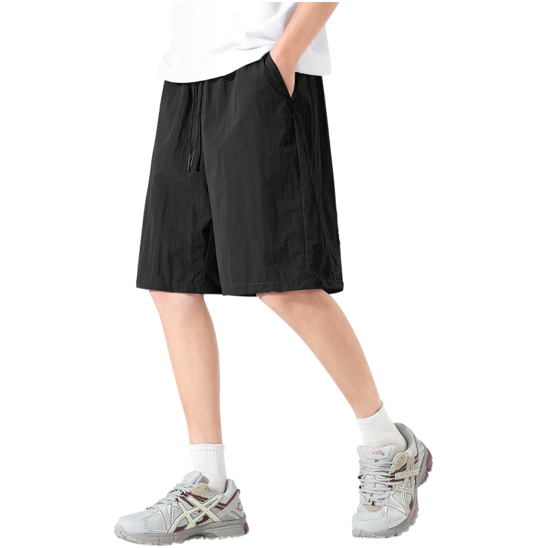 GENIOLAMODE Semir Group Men's Summer New Mountain Style Outdoor Breathable Casual Five-Point Shorts