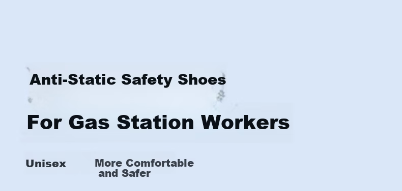 JUNBU Anti-Static Shoes Unisex Summer Breathable Sinopec Gas Station Safety Work Shoes 1125A-1 Size 46 1