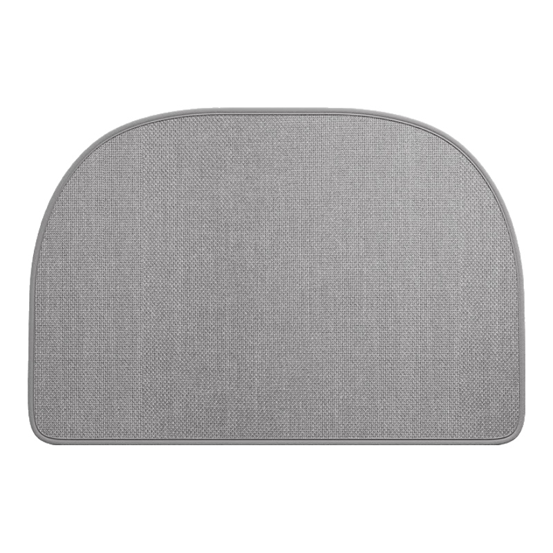 ZHUJUN Imitation Linen Woven Bathroom Mat Absorbent Non-Slip Doorway Rug Foot Mat Washroom Entrance Carpet