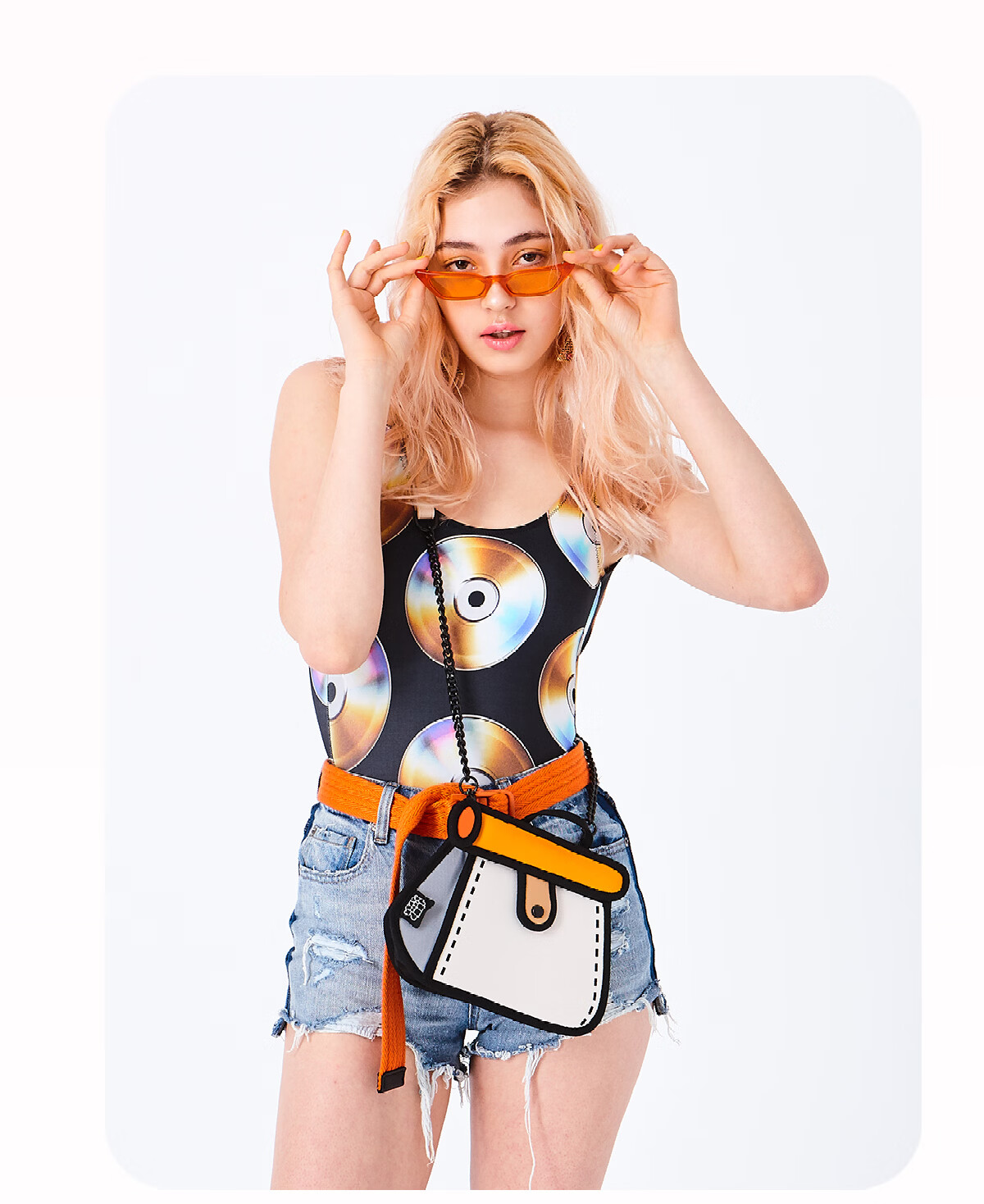 JumpFromPaper Birthday Gift for Women, Cake Bag, Anime Manga Crossbody Bag, Shoulder Bag, 2026 New Style, Bay Blue 5
