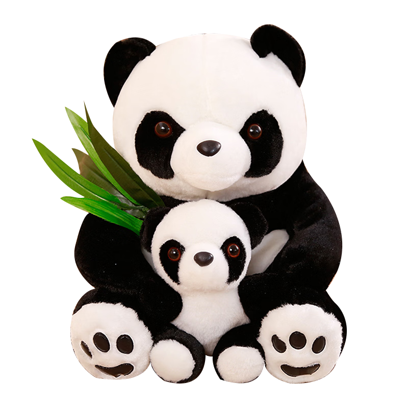 Xiongmaoxiong Giant Panda Plush Toy Doll Stuffed Animal for Boys Girls Birthday Gift Classmate Chengdu Souvenir