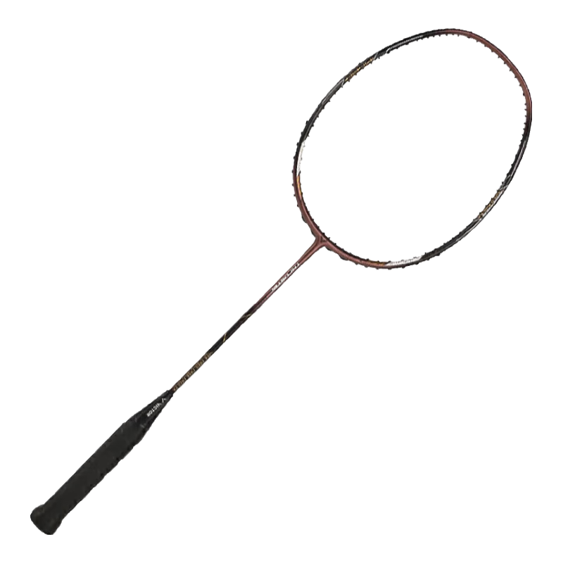VICTOR TK-HAWK 4U Falcon Black Gold Full Carbon Lightweight High Tension Badminton Racket (26 lbs String Tension)