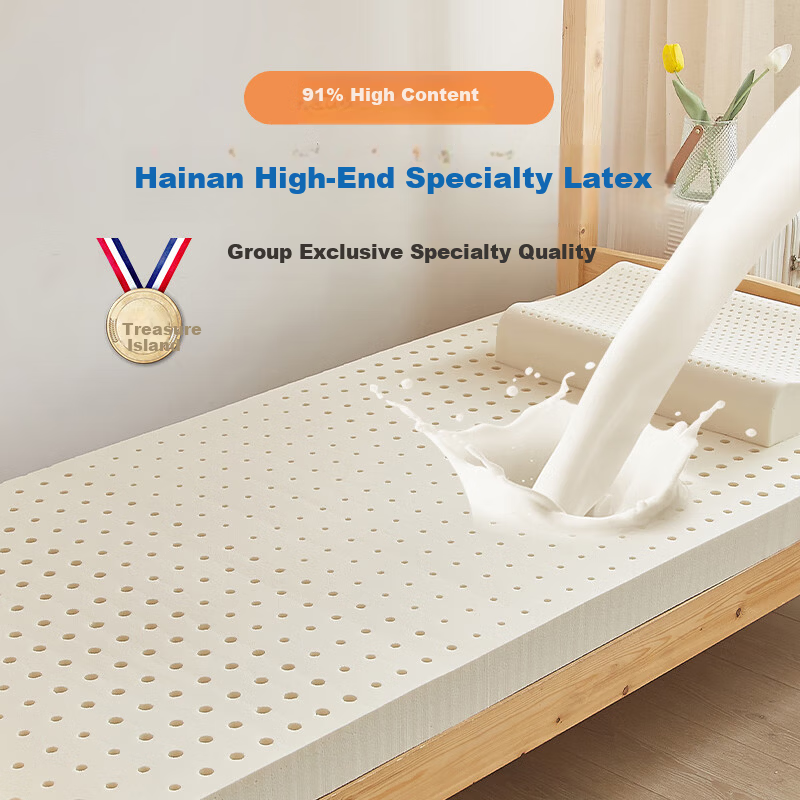 Blanc Student Latex Mattress 0.9m Dormitory Single Bed Bunk Thin Mattress Pad 90x190x3cm