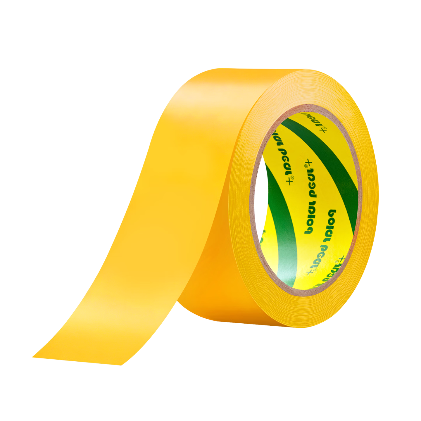 Polar Bear A+ Series, Thickened PVC Yellow Safety Warning Tape, Waterproof And Windproof Fixed Ground Marking Line, Typhoon Warning Tape, 48mm*33m, 1 Roll Floor 5S Positioning PVC-483Y