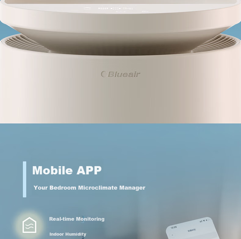 Blueair H38i Humidifier Baby-Safe Certified Home Bedroom Desktop Large Capacity Mist-Free Humidifier for Rhinitis 18