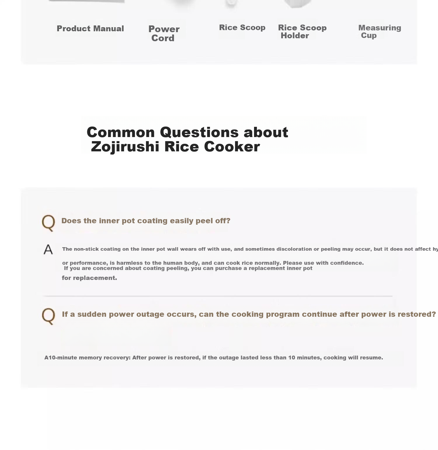 ZO JIRUSHI Mini Household Multifunctional Smart Scheduled Rice Cooker Non-stick Easy-to-Clean Inner Pot Black Inner Pot 8 Cooking Functions 1.8L (1-3 People) 13