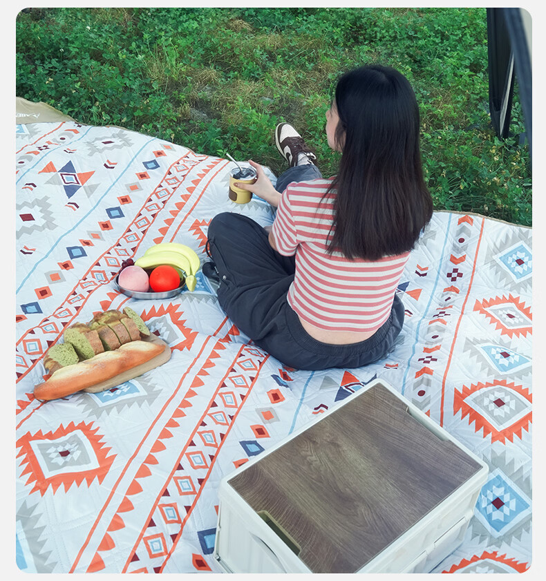 ABENAKI Picnic Mat Outdoor Camping Park Waterproof Thickened Portable Lawn Tent Ground Mat 14