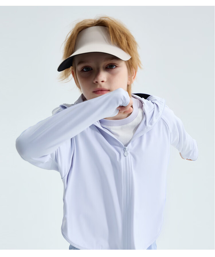 BOBDOG Girls' Lightweight Summer Sun Protection Jacket 2026 New Children's Coat Sunshade Blue Size 110 17