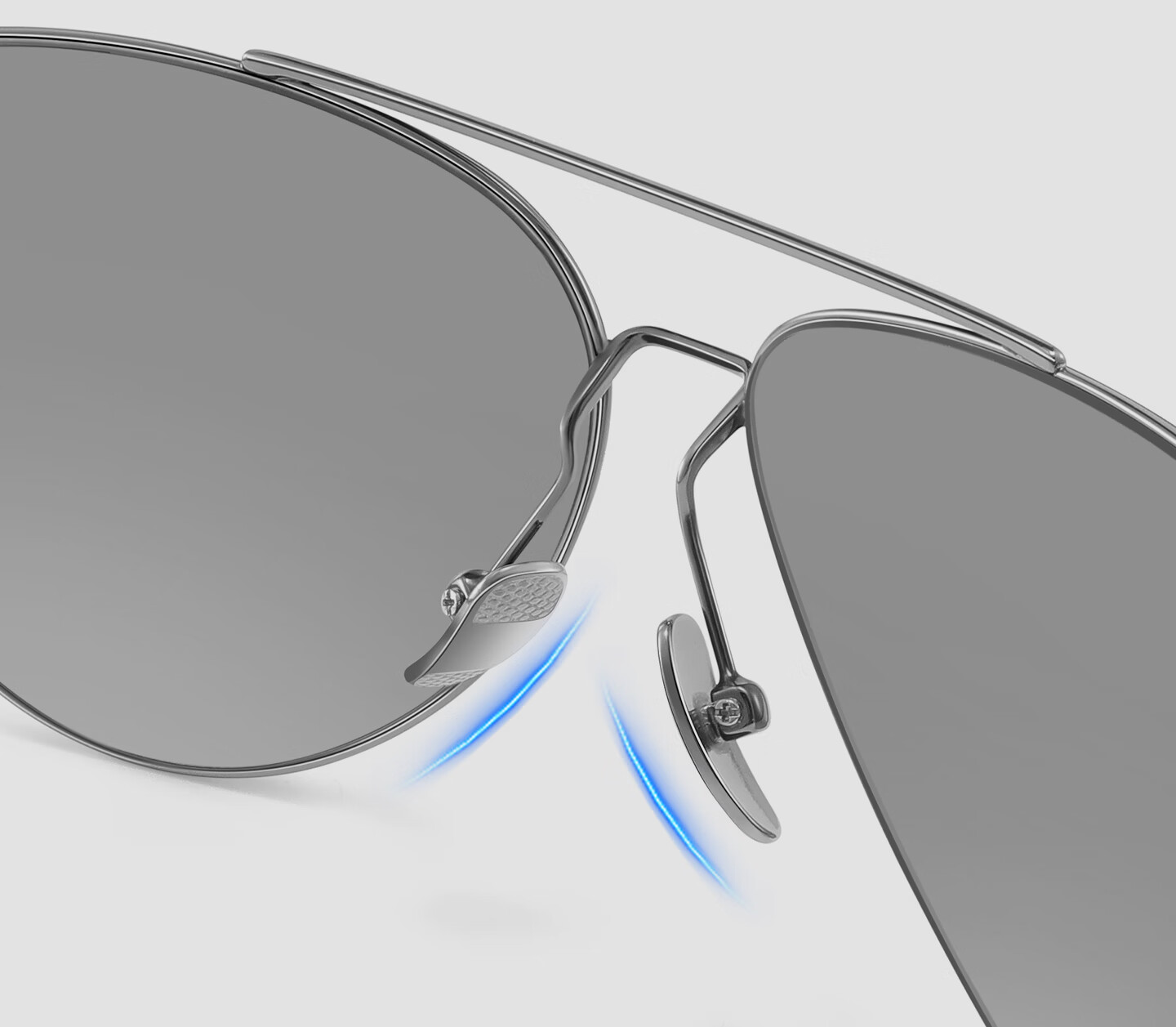 CAPONI Ultra-Light Titanium Frame Polarized Photochromic Sunglasses for Men, Driving Day and Night Use, Pilot Style Anti-Glare 25