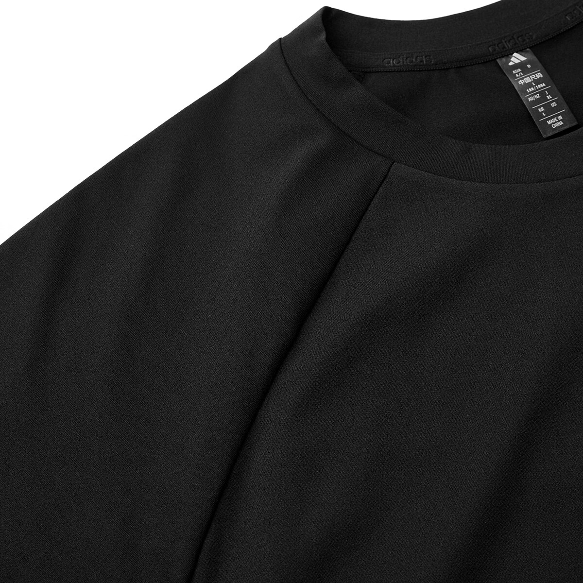 Adidas Men's Summer Quick-Dry Breathable Lightweight Loose Fit Short Sleeve T-Shirt Black M 5
