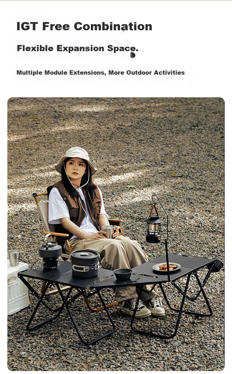 Gosoo Folding Stool Portable Outdoor Camping Fishing Chair Travel Folding Seat High-Speed Rail Queue Helper 3