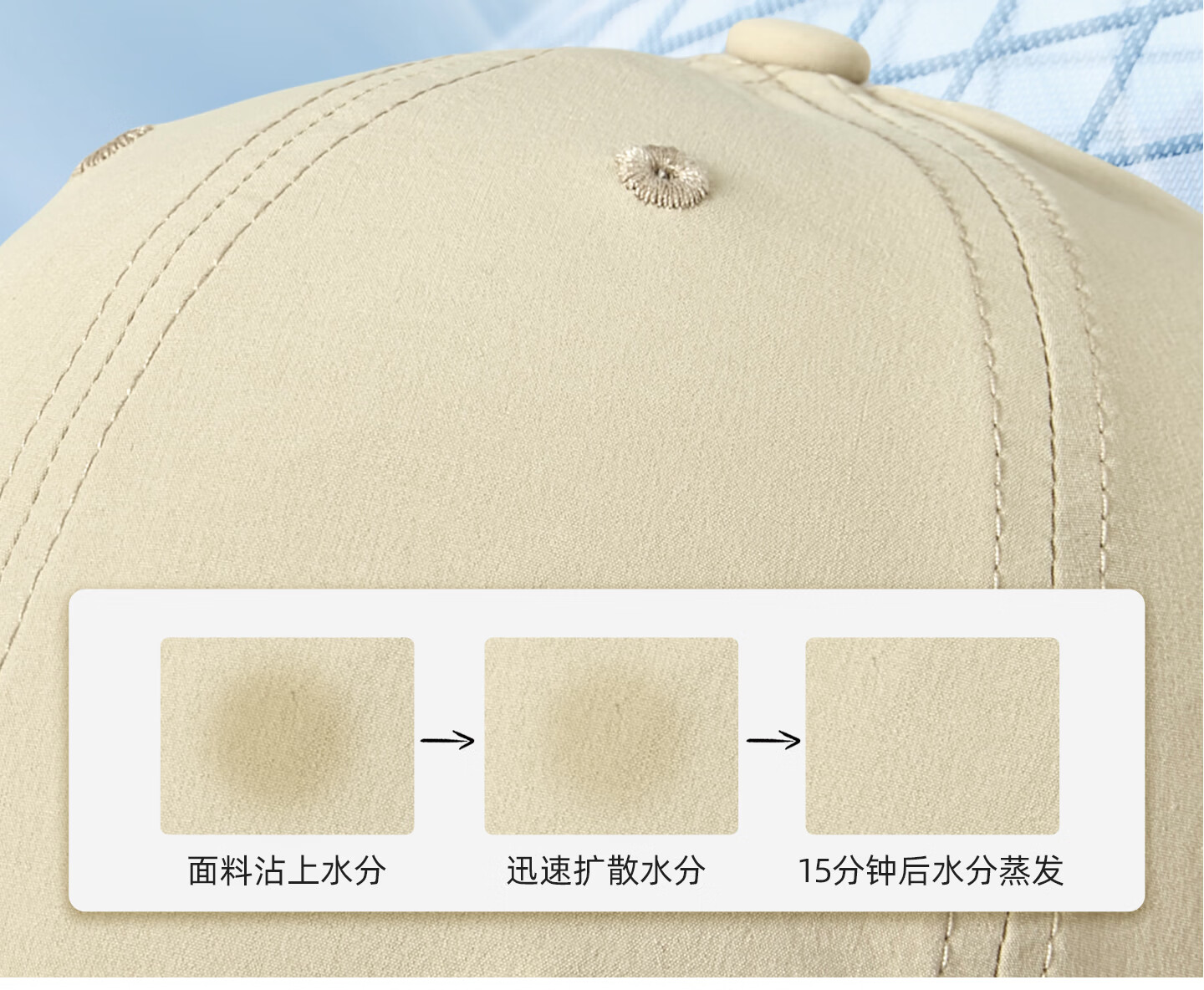 Desina Women's Summer Quick-Dry Breathable Baseball Cap Outdoor UV Protection Sun Hat 8