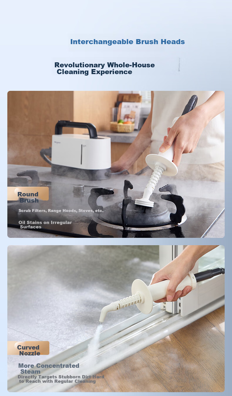 Donlim Portable Steam Cleaner High Temperature High Pressure Sterilization Mite Removal Household Kitchen Range Hood Stove Air Conditioner Carpet Multifunctional Whole House Cleaning Device DL-7940 6