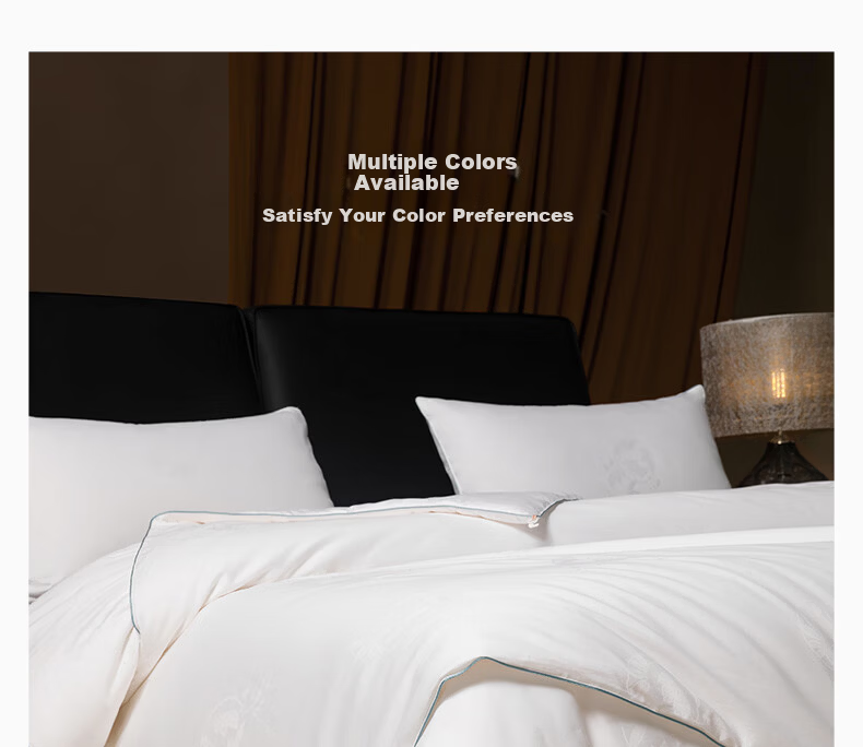 Silk Empress [Lanyu] 100% Premium Mulberry Silk Quilt Core Four Seasons Double-Layer Silk 2+4 Jin 220*240cm [White] 3