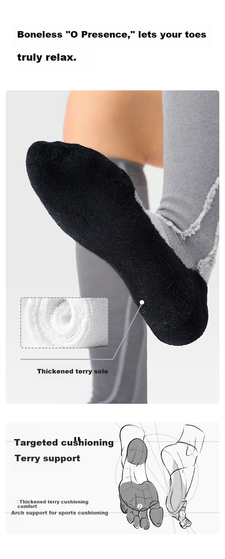 JKN Professional Men's Summer Thin Compression Socks [Sports Shock Absorption] Sweat-Absorbing Durable Running Hiking Football Long Socks 9