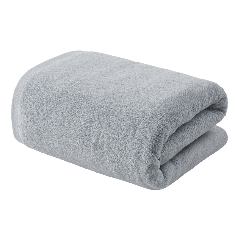 Grace Pure Cotton 10A Antibacterial Bath Towel, Thickened, Absorbent, Quick-Drying, Adult Large Bath Towel, Hotel Unisex Shower Towel for Men And Women, Sports Towel