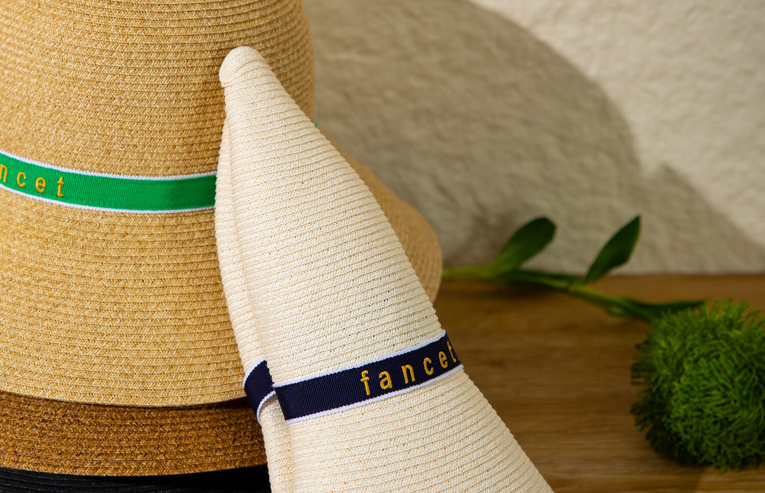 FANCET Women's Summer Straw Hat French Elegant Fisherman Hat Wide Brim UV Protection Beach Vacation Sun Hat 11
