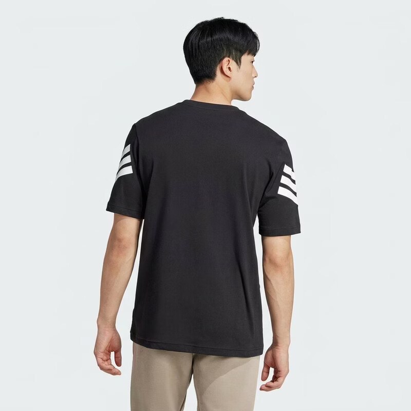 Adidas Men's Sports Style Series M FI 3S REG T Short Sleeve T-Shirt JD4877 Black 2XL 3