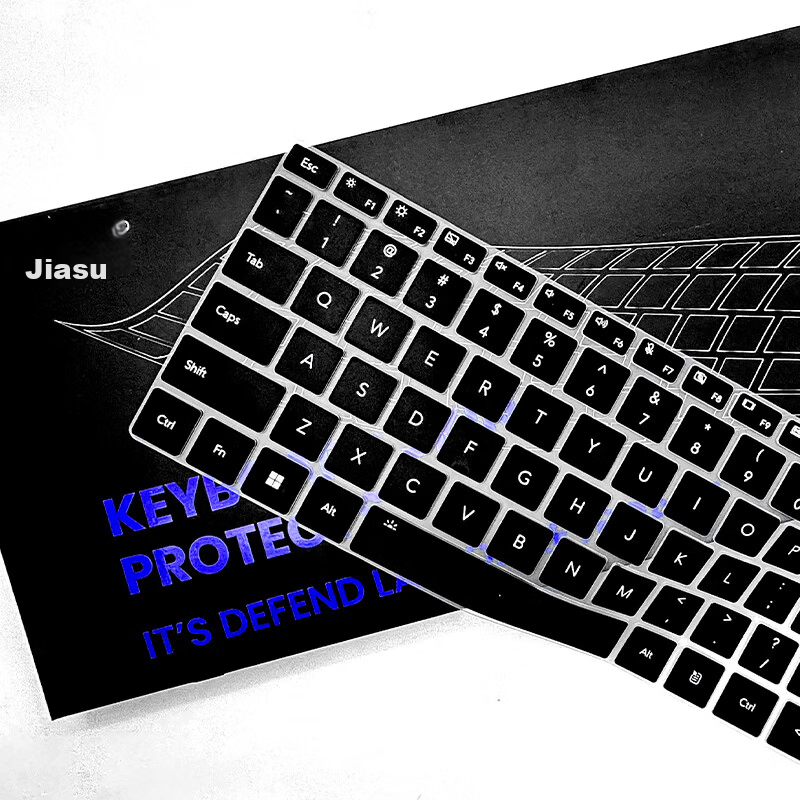 Jiasu Honor X16/X16 Pro/X16 Plus Black Vinyl Keyboard Film 2026/25/24 Models 16-inch Laptop Keyboard Protector Black Dust Cover