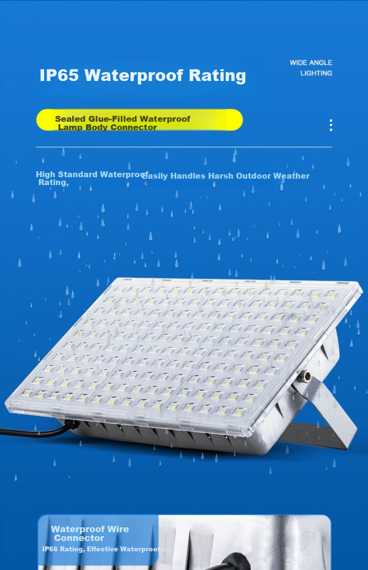 Yunzhizhuo LED Ant Floodlight Outdoor Waterproof High Brightness Factory Workshop Construction Site Warehouse Billboard Stadium Spotlight 50W 5