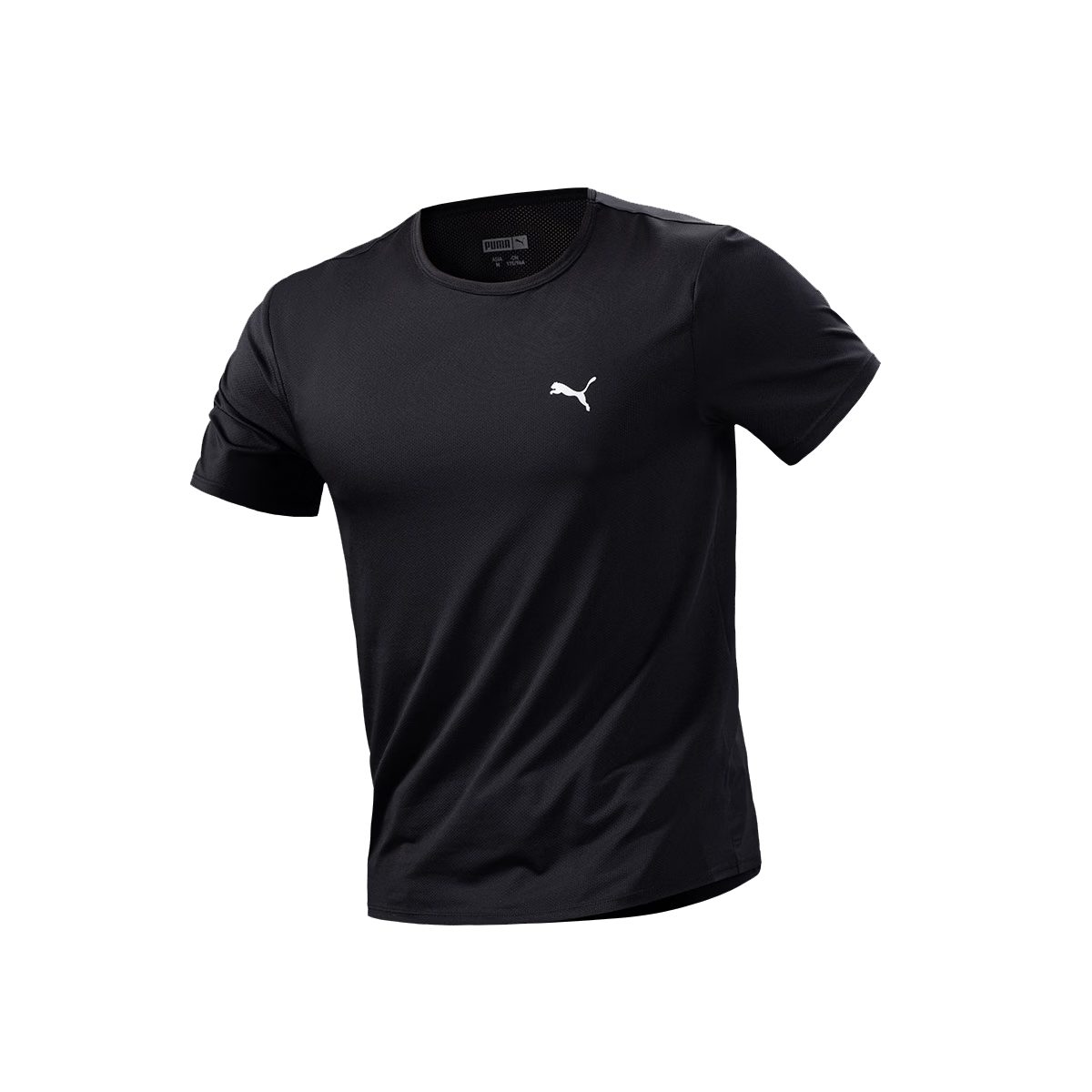 PUMA Classic Simple High Elastic Mesh Quick-Dry Breathable Short Sleeve T-Shirt 1 Piece
