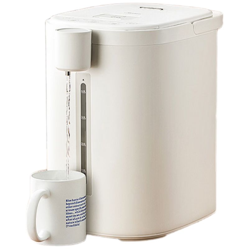 Midea Electric Kettle with Temperature Control, Food-Grade Glass Inner Tank, Auto Shut-Off, Smart Water Purifier, Constant Temperature Milk Maker for Home Use, 5L Large Capacity, 10G