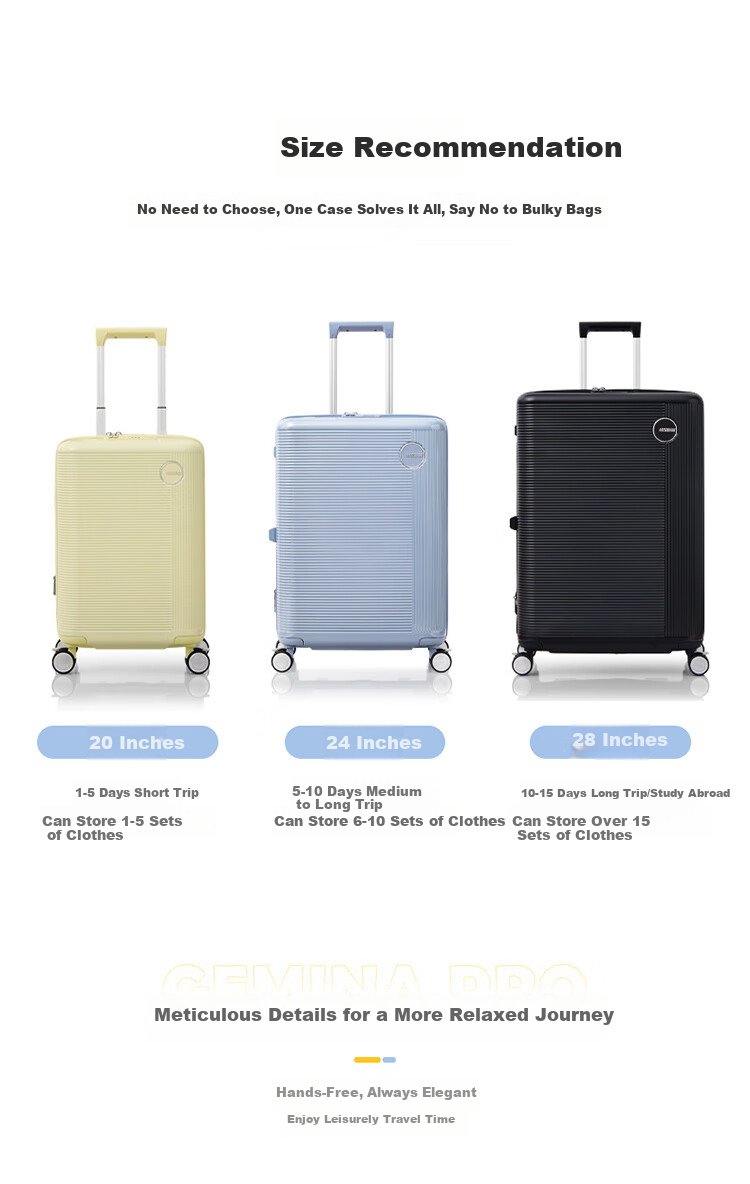 AMERICAN TOURISTER Luggage, 20-Inch Expandable Suitcase with Handle, PC Material Password Lock, Compact Travel Case, UA4 Oatmeal White 11